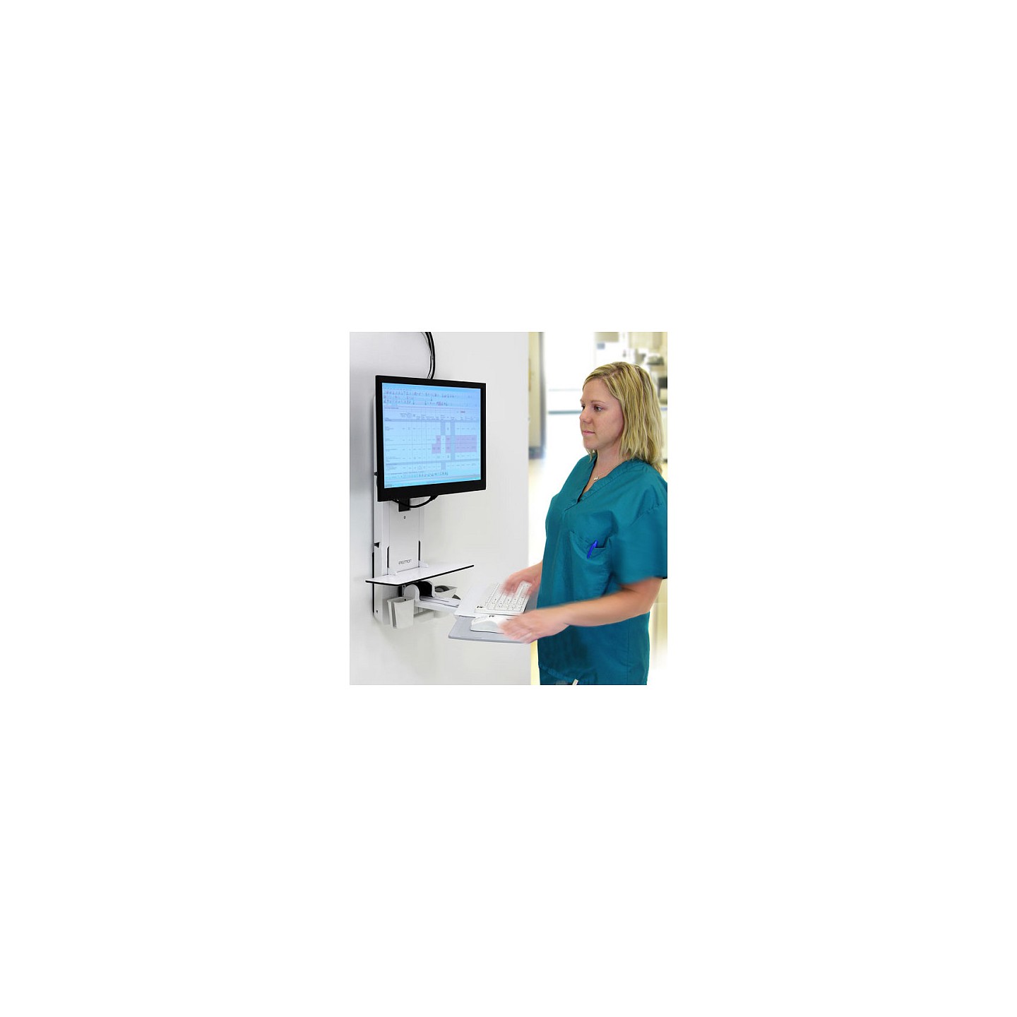 Ergotron StyleView Sitz-Steh-Vertical Lift (wei) — Buy in Cyprus with Fast Delivery