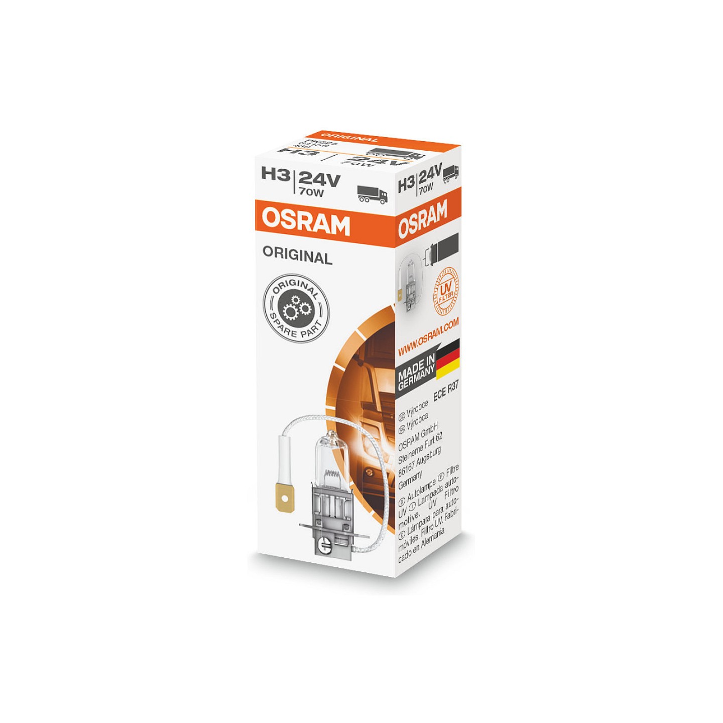 Osram 64156 70W 24V H3-Scheinwerferlampe — Buy in Cyprus with Fast Delivery