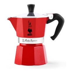 Bialetti Mokka-Express Kanne 3 Tassen Passion Red — Buy in Cyprus with Fast Delivery