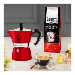 Bialetti Mokka-Express Kanne 3 Tassen Passion Red — Buy in Cyprus with Fast Delivery