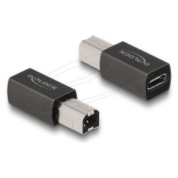 DELOCK USB 2.0 Adapter USB Type-C Buchse zu Typ-B Stecker — Buy in Cyprus with Fast Delivery