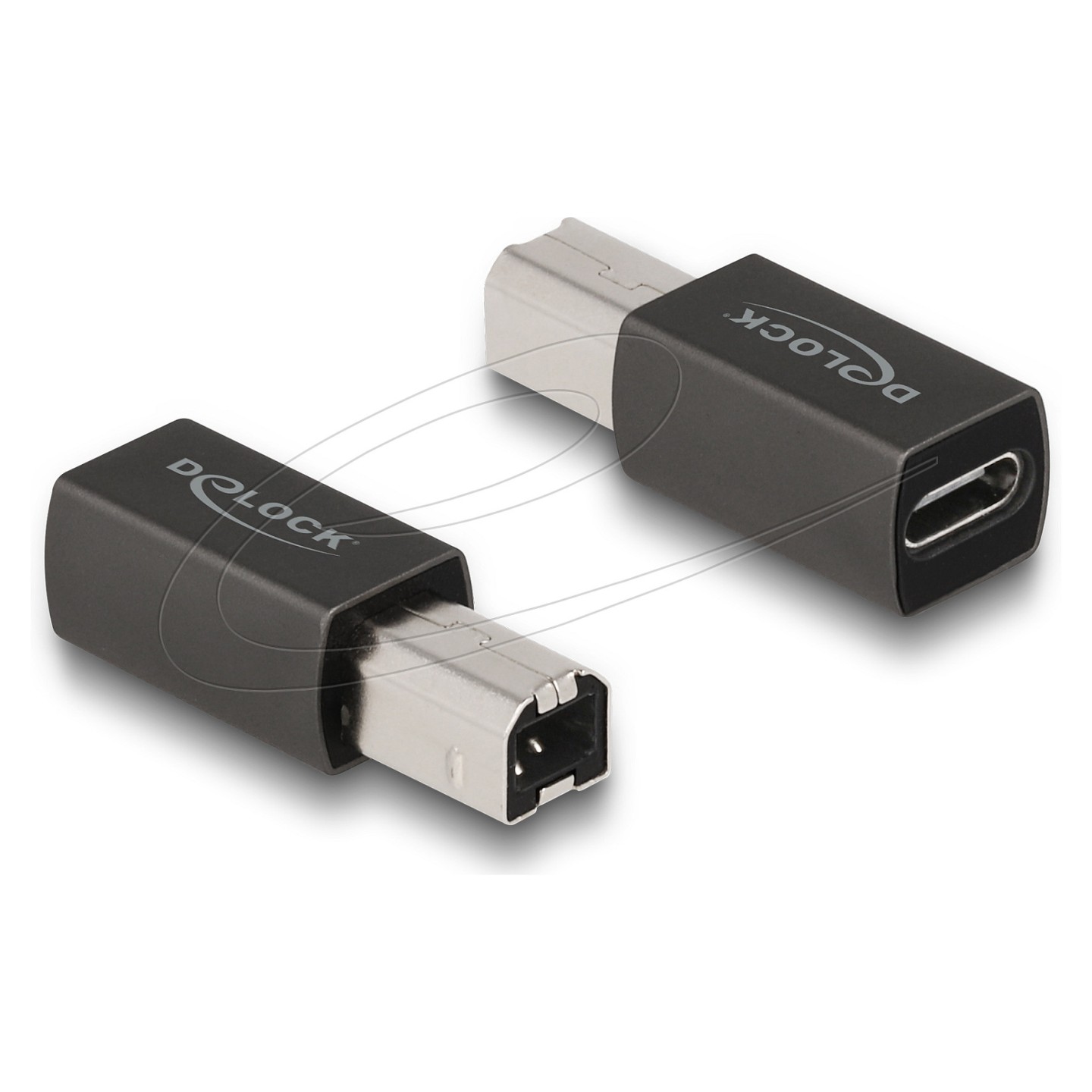 DELOCK USB 2.0 Adapter USB Type-C Buchse zu Typ-B Stecker — Buy in Cyprus with Fast Delivery