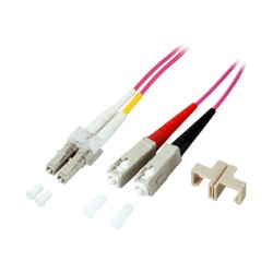 EFB Duplex Patchkabel LC-SC 50 125 OM4 LSZH 2mm 3.0m violett — Buy in Cyprus with Fast Delivery