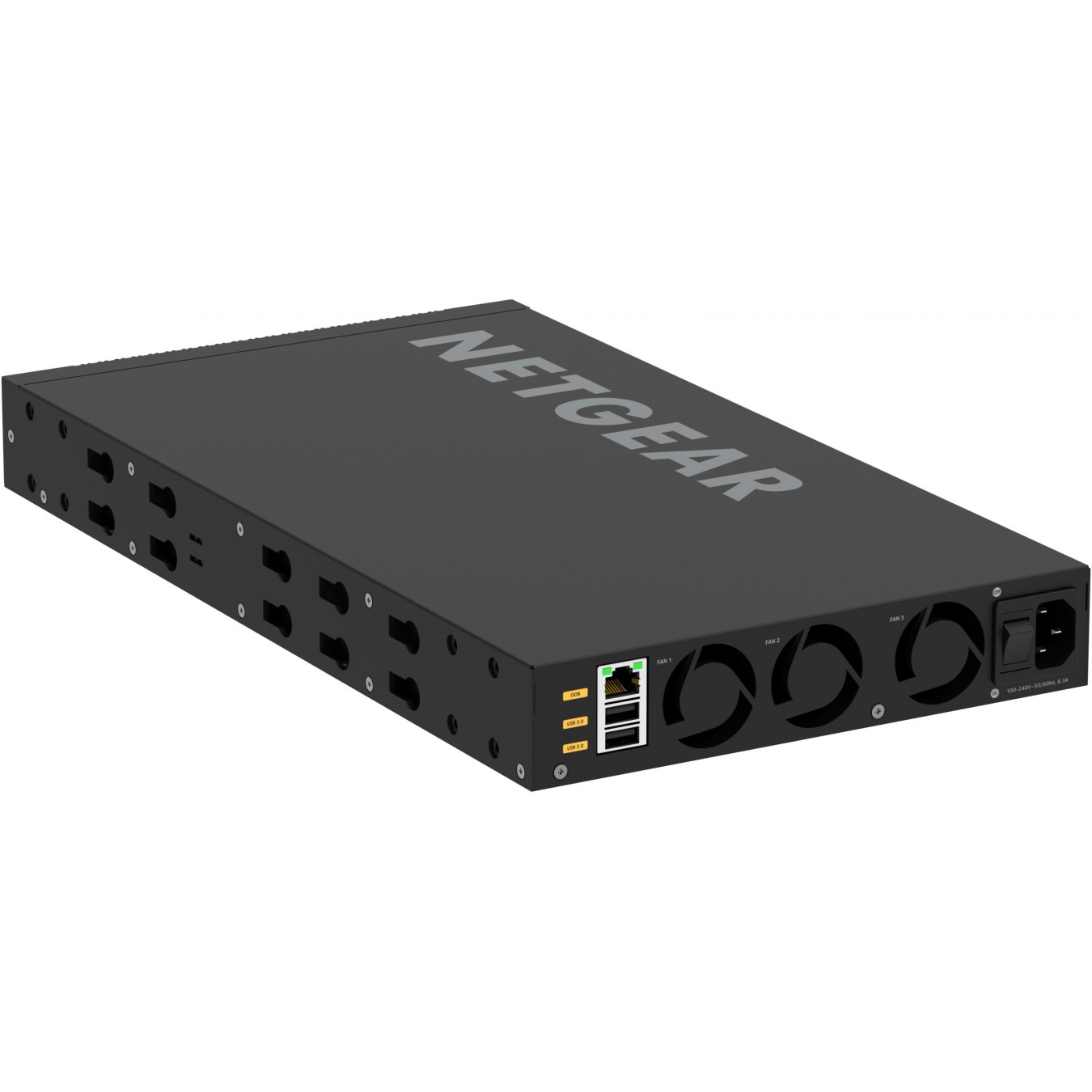 16-Port 10G Managed Switch - NETGEAR M4350-8X8F - L3, 16x10G (8x RJ45 + 8x SFP+), 2GB DDR4, ARM 1.8GHz, 1U Black