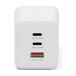 DIGITUS USB GaN Charger 100W. 2x USB-C. 1x USB-A — Buy in Cyprus with Fast Delivery