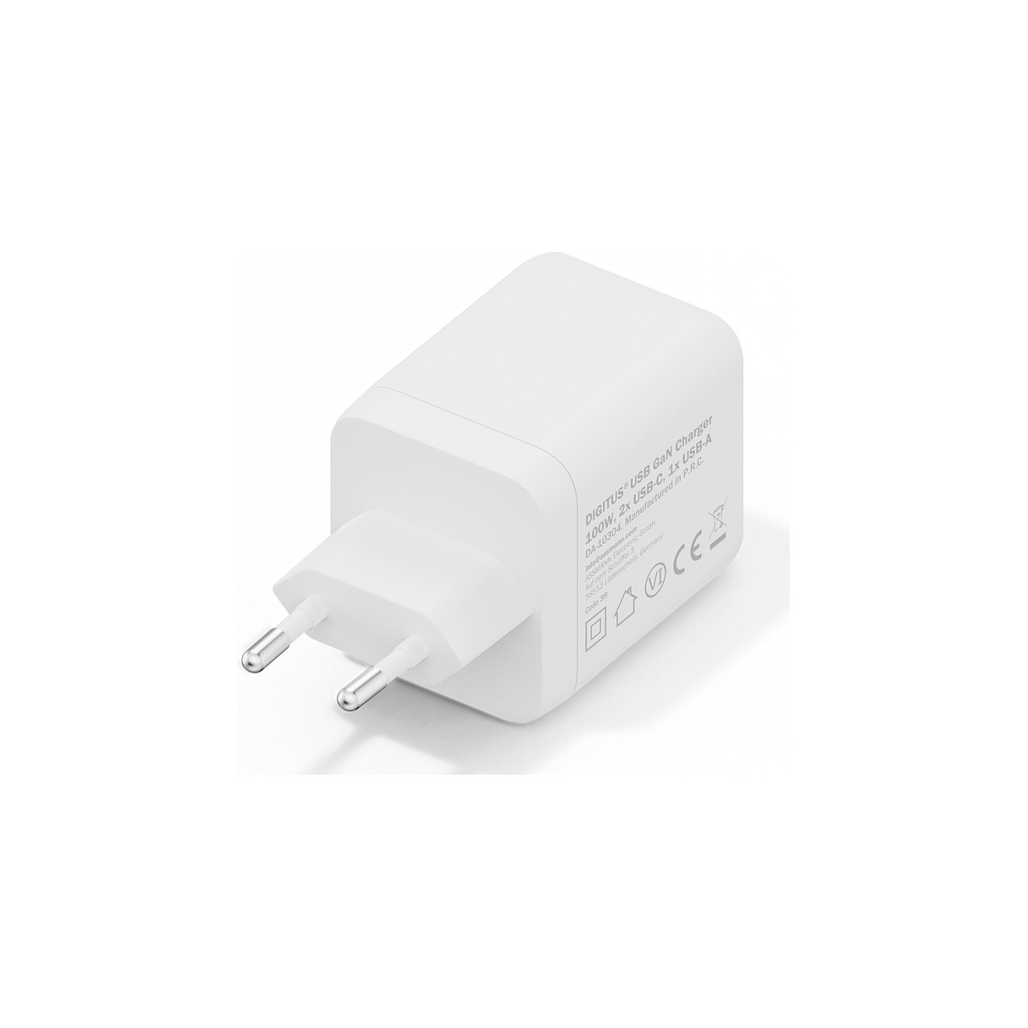 DIGITUS USB GaN Charger 100W. 2x USB-C. 1x USB-A — Buy in Cyprus with Fast Delivery