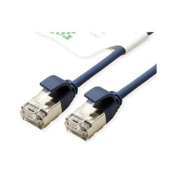ROLINE GREEN U FTP Patchkabel Cat.6A (Class EA). LSOH. slim. blau. 0.5 m — Buy in Cyprus with Fast Delivery