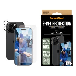 PanzerGlass 2-in-1 Bundle iPhone 16 Pro — Buy in Cyprus with Fast Delivery