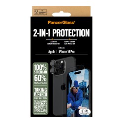 PanzerGlass 2-in-1 Bundle iPhone 16 Pro — Buy in Cyprus with Fast Delivery