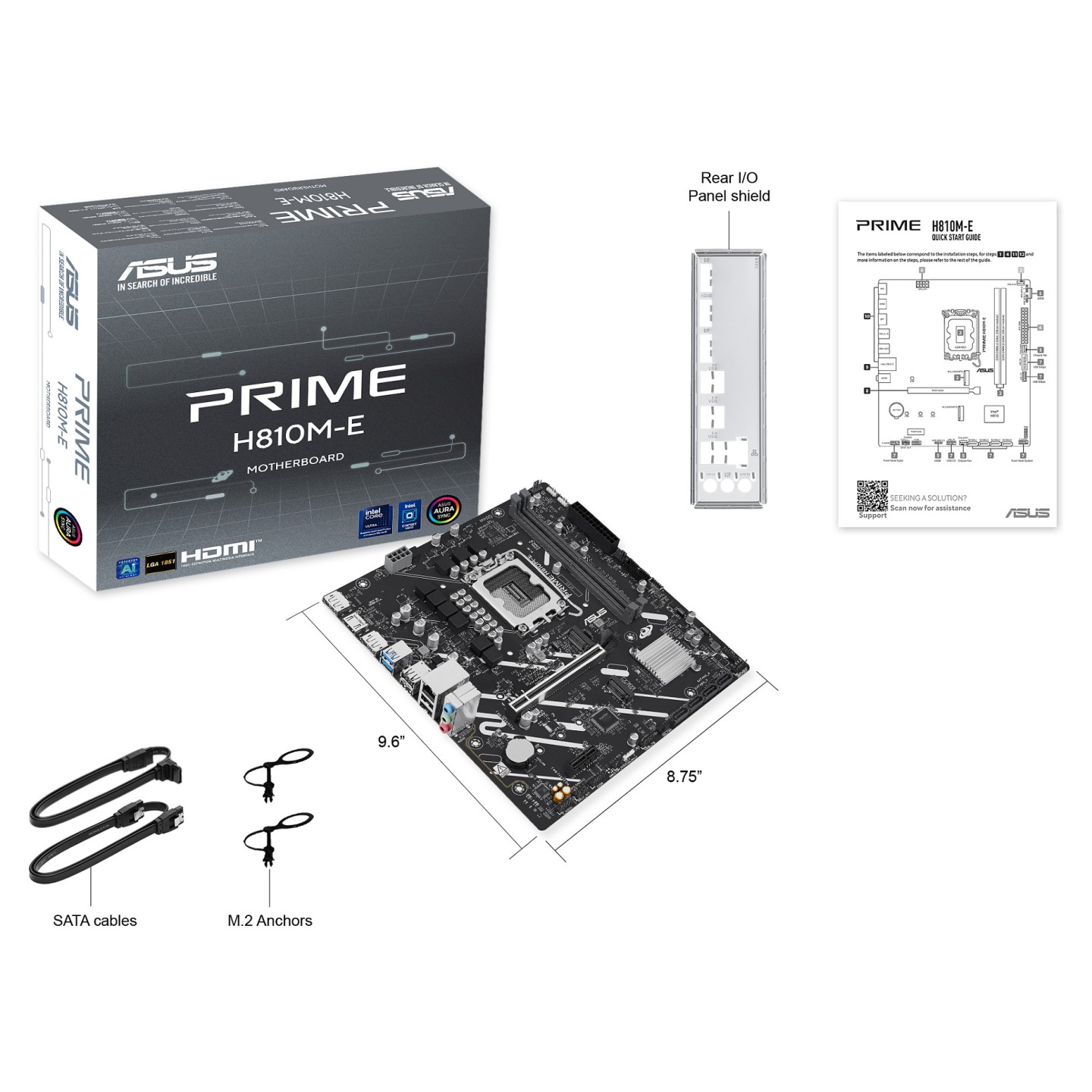 ASUS PRIME H810M-E-CSM — Buy in Cyprus with Fast Delivery