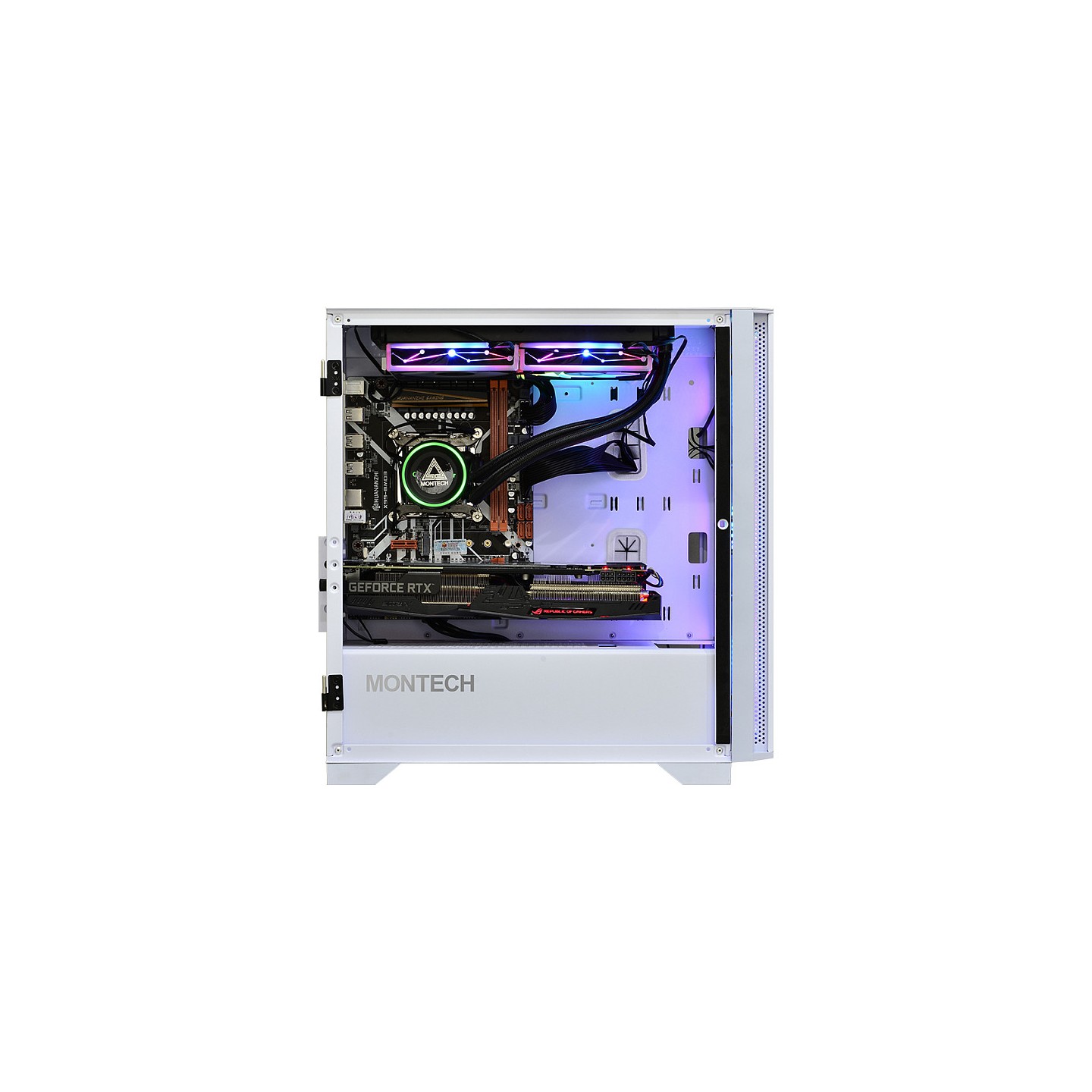 Midi Montech AIR 100 ARGB TG White — Buy in Cyprus with Fast Delivery