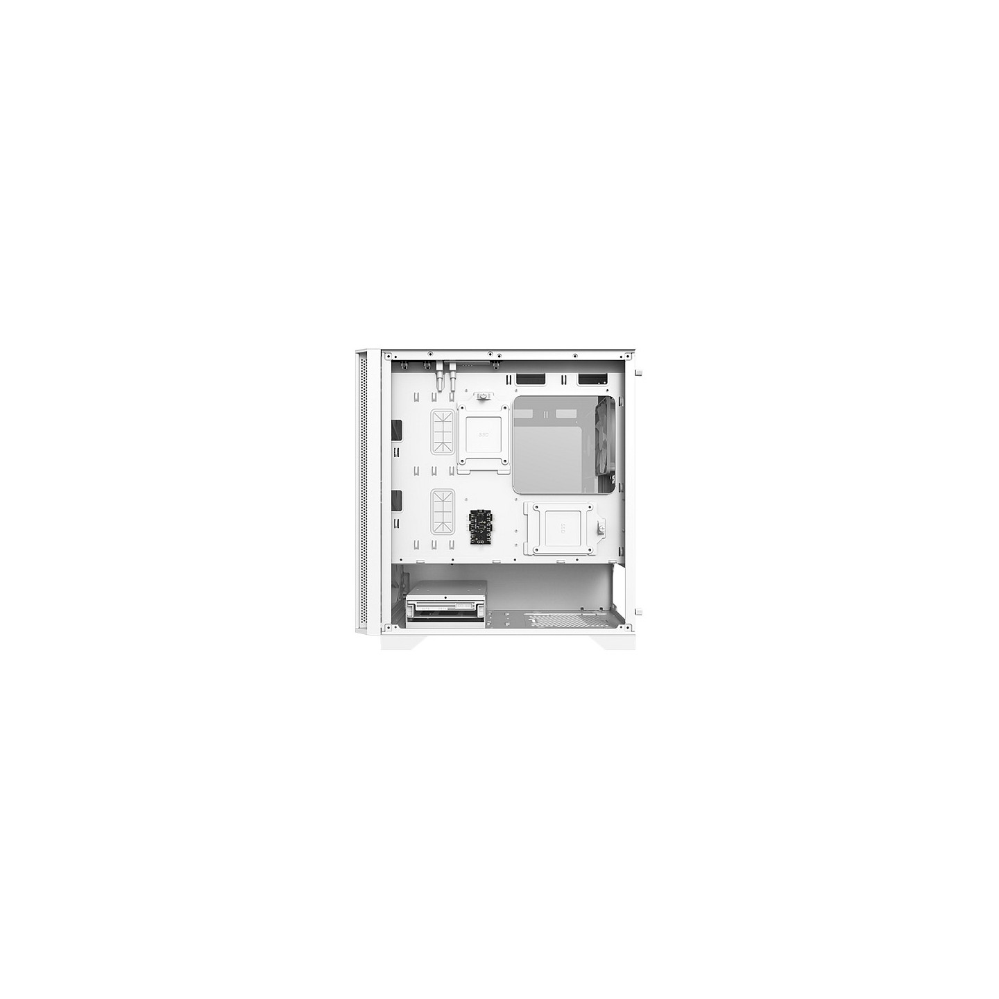 Midi Montech AIR 100 ARGB TG White — Buy in Cyprus with Fast Delivery