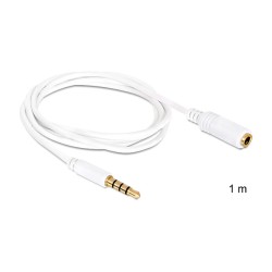 Verlängerungskabel Audio Klinke 3.5 mm Stecker Buchse 4 Pin 1 m — Buy in Cyprus with Fast Delivery
