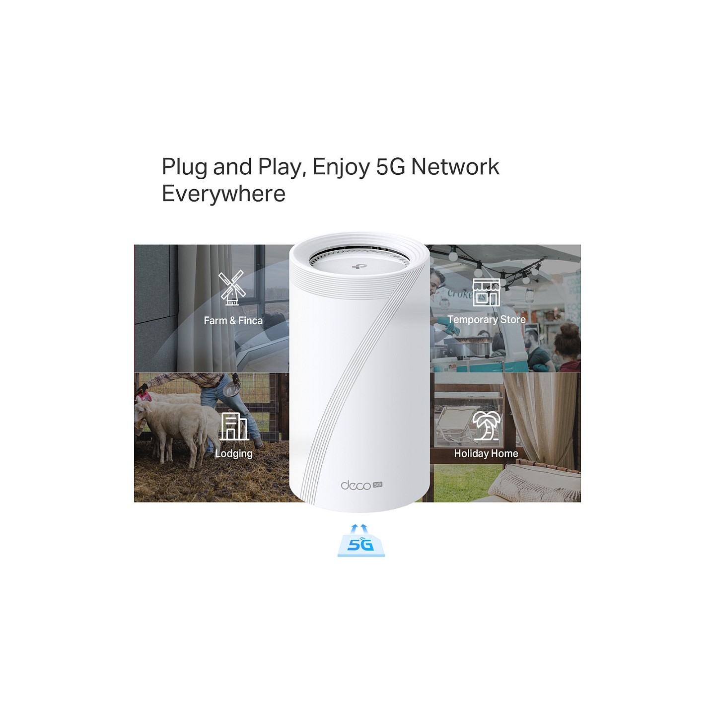 TP-Link Deco BE65-5G(1-pack) Whole Home Mesh Wi-Fi 7 Router — Buy in Cyprus with Fast Delivery