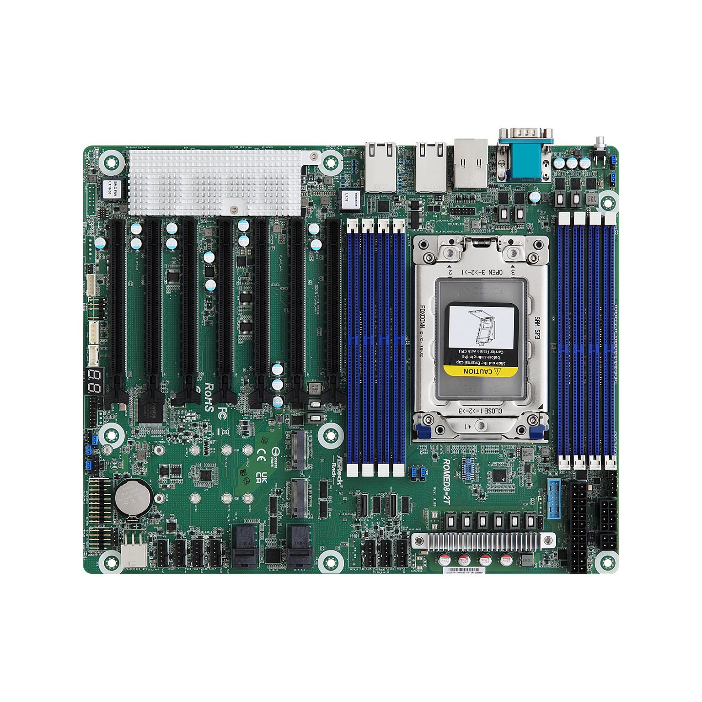 ASRock Mainboard ROMED8-2T BCM ATX Sockel SP3 Single — Buy in Cyprus with Fast Delivery