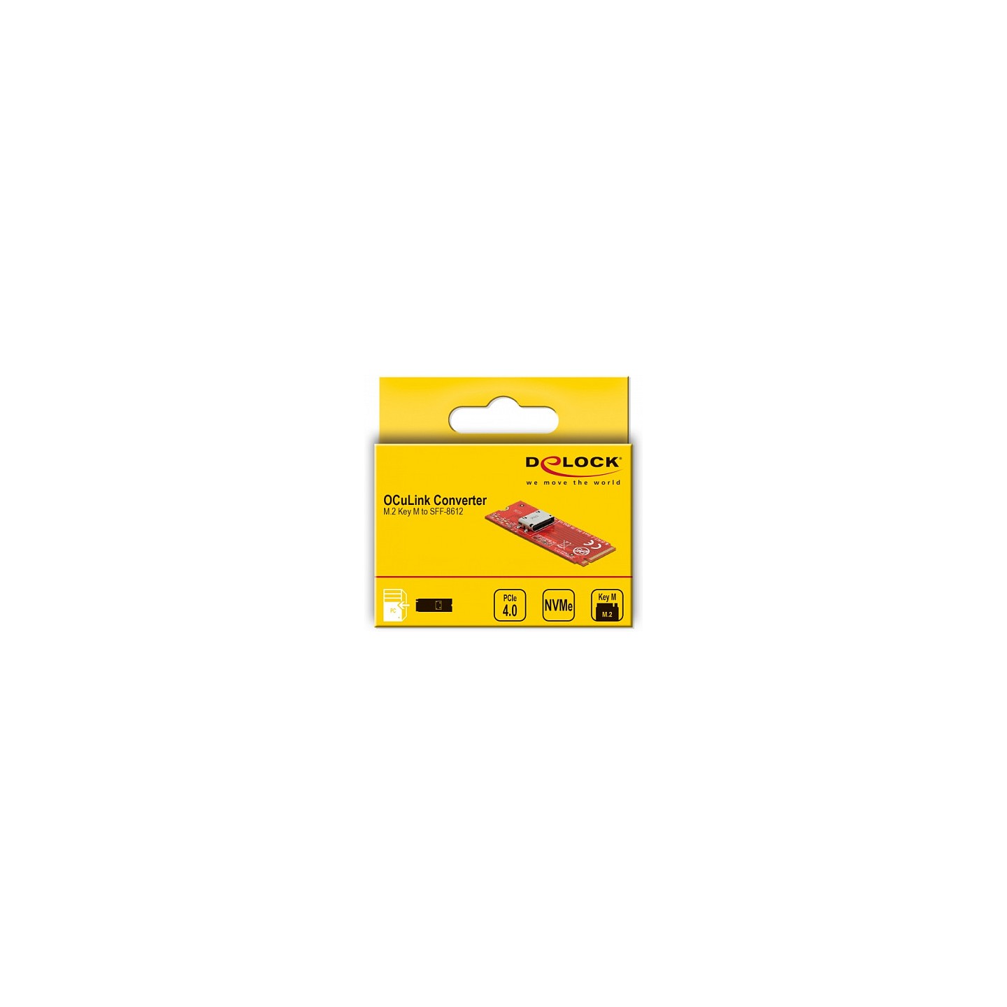 M.2 Key M zu 1 x OCuLink SFF-8612 Konverter — Buy in Cyprus with Fast Delivery