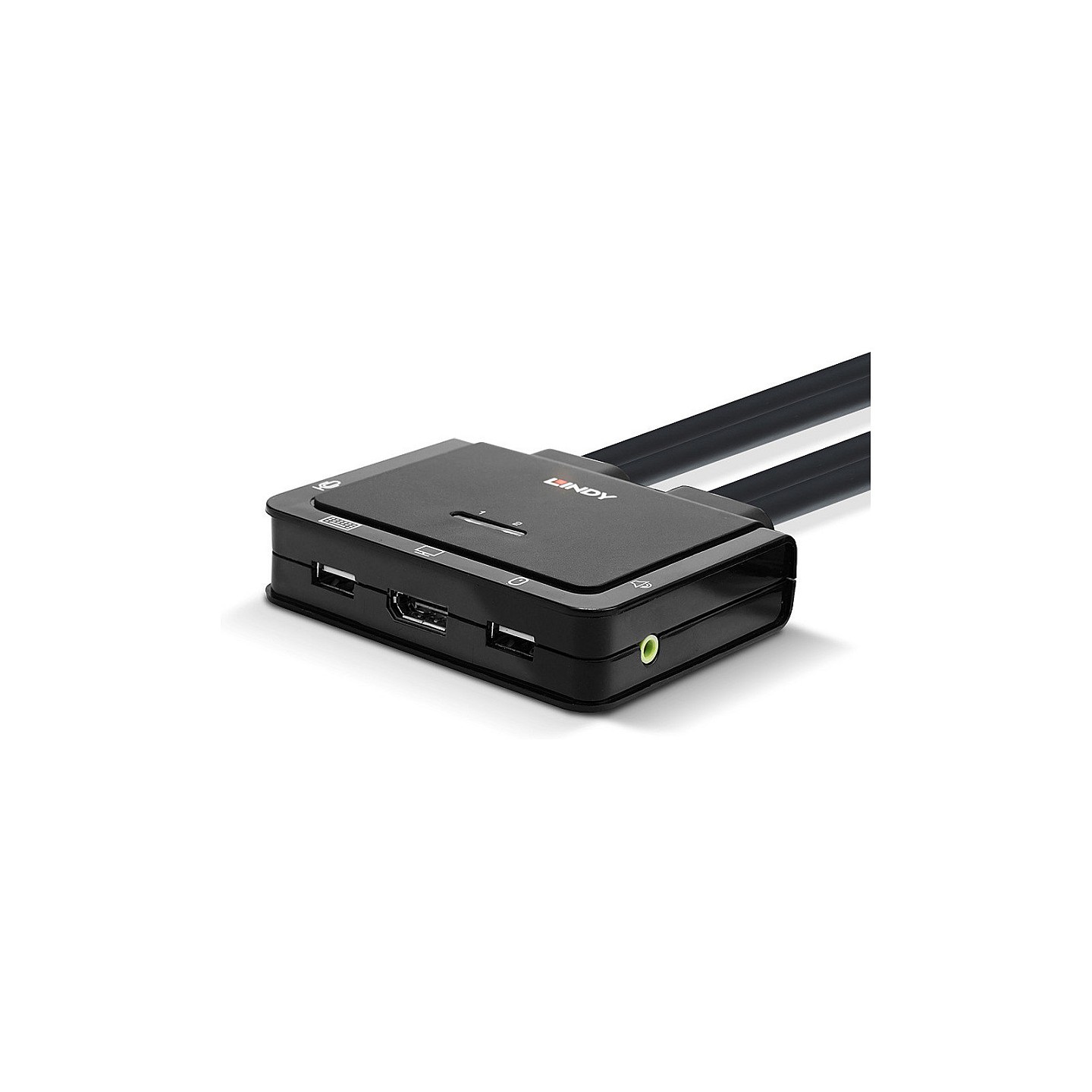 LINDY 2 Port DisplayPort 1.2. USB-C Cable KVM Switch — Buy in Cyprus with Fast Delivery