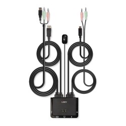LINDY 2 Port DisplayPort 1.2. USB-C Cable KVM Switch — Buy in Cyprus with Fast Delivery