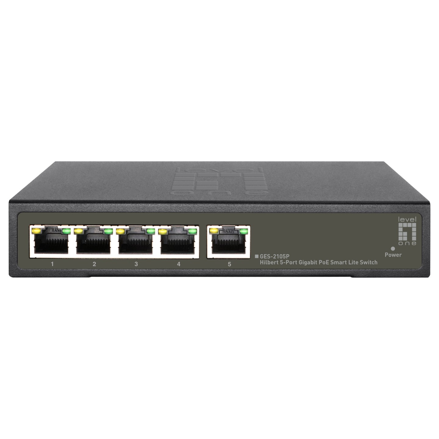 Switch 5x GE GES-2105P Hilbert 60W 4xPoE+ — Buy in Cyprus with Fast Delivery