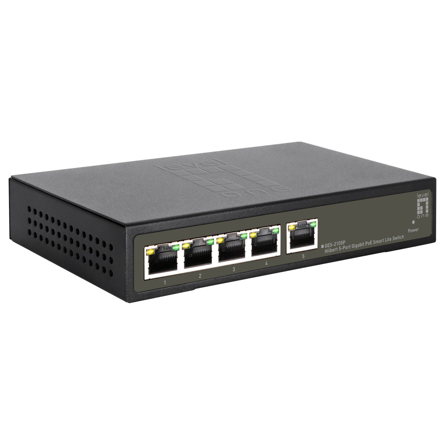 Switch 5x GE GES-2105P Hilbert 60W 4xPoE+ — Buy in Cyprus with Fast Delivery