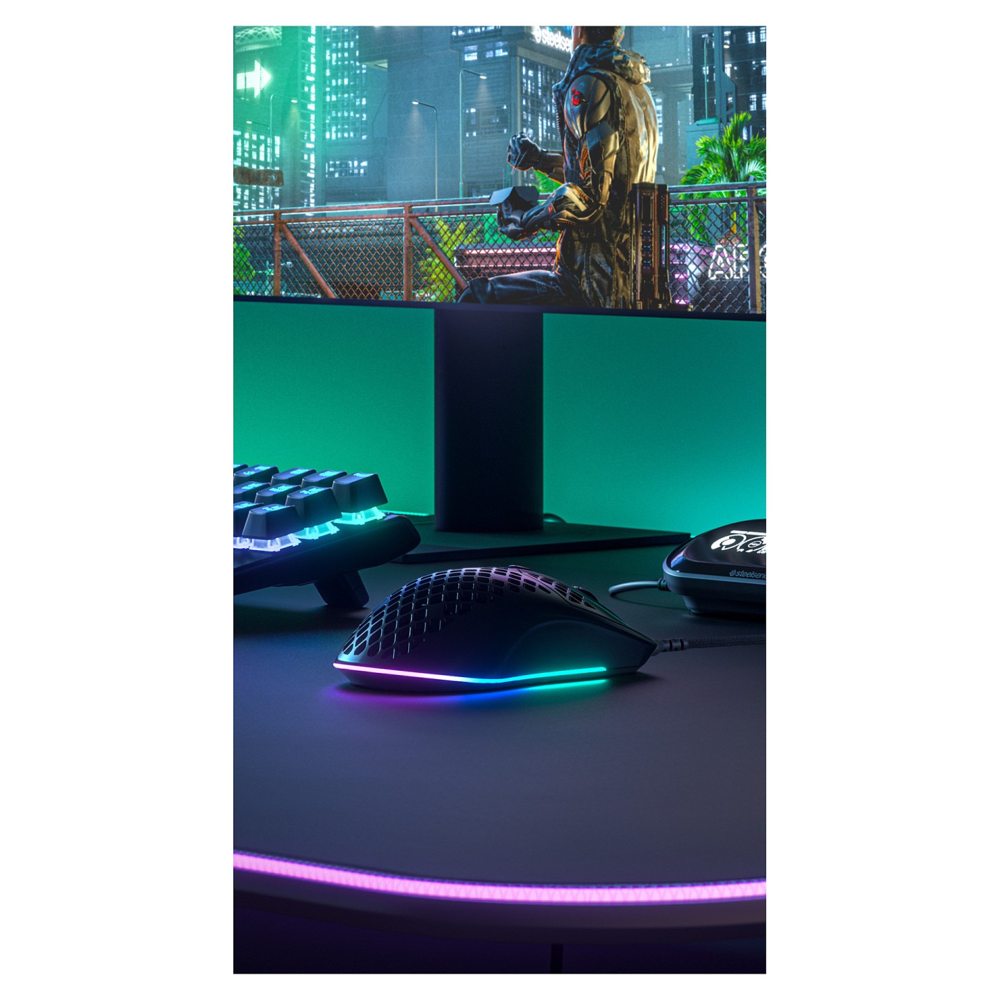 Steelseries Aerox 3 Onyx 2022 (schwarz) — Buy in Cyprus with Fast Delivery