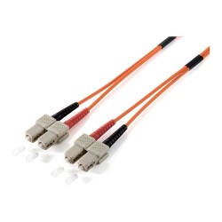Equip LWL Patchkabel SC- to SC 5.00m Singlemode Duplex OS2 ge Polybeutel — Buy in Cyprus with Fast Delivery