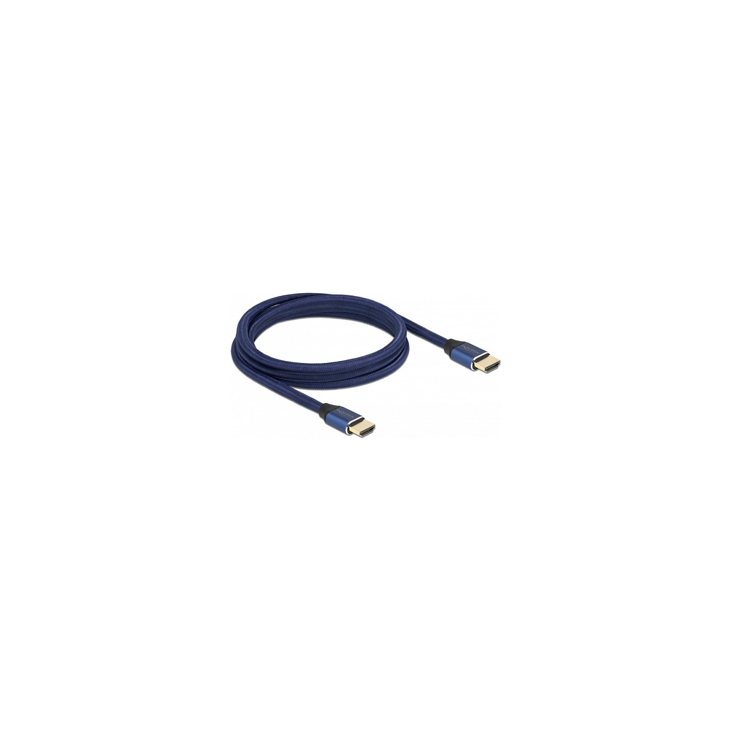 DELOCK Ultra High Speed HDMI Kabel 48 Gbps 8K 60Hz blau 2m zertifiziert — Buy in Cyprus with Fast Delivery