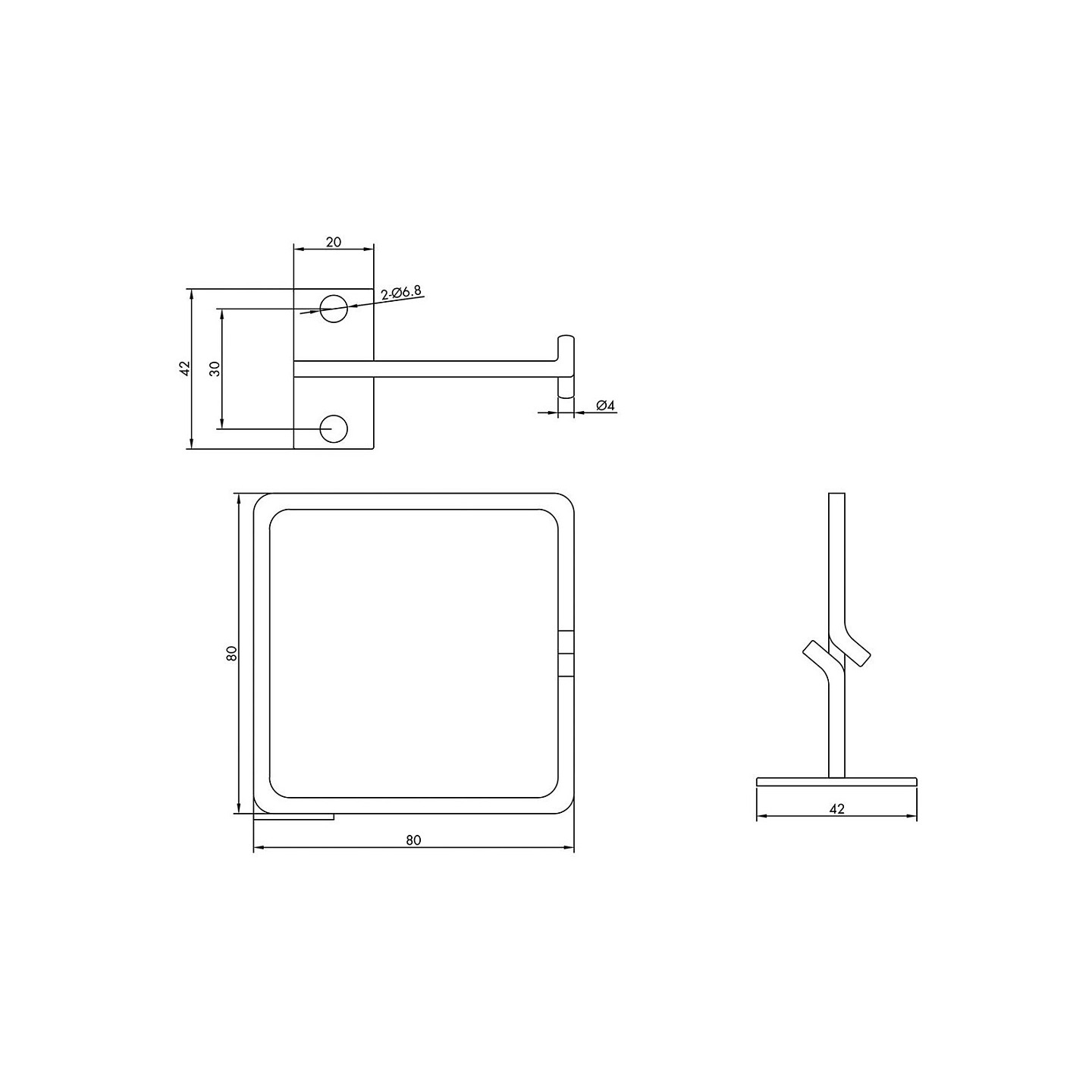 ROLINE Kabelse. 80x80 mm. Metall. Kabeleinfhrung seitlich — Buy in Cyprus with Fast Delivery