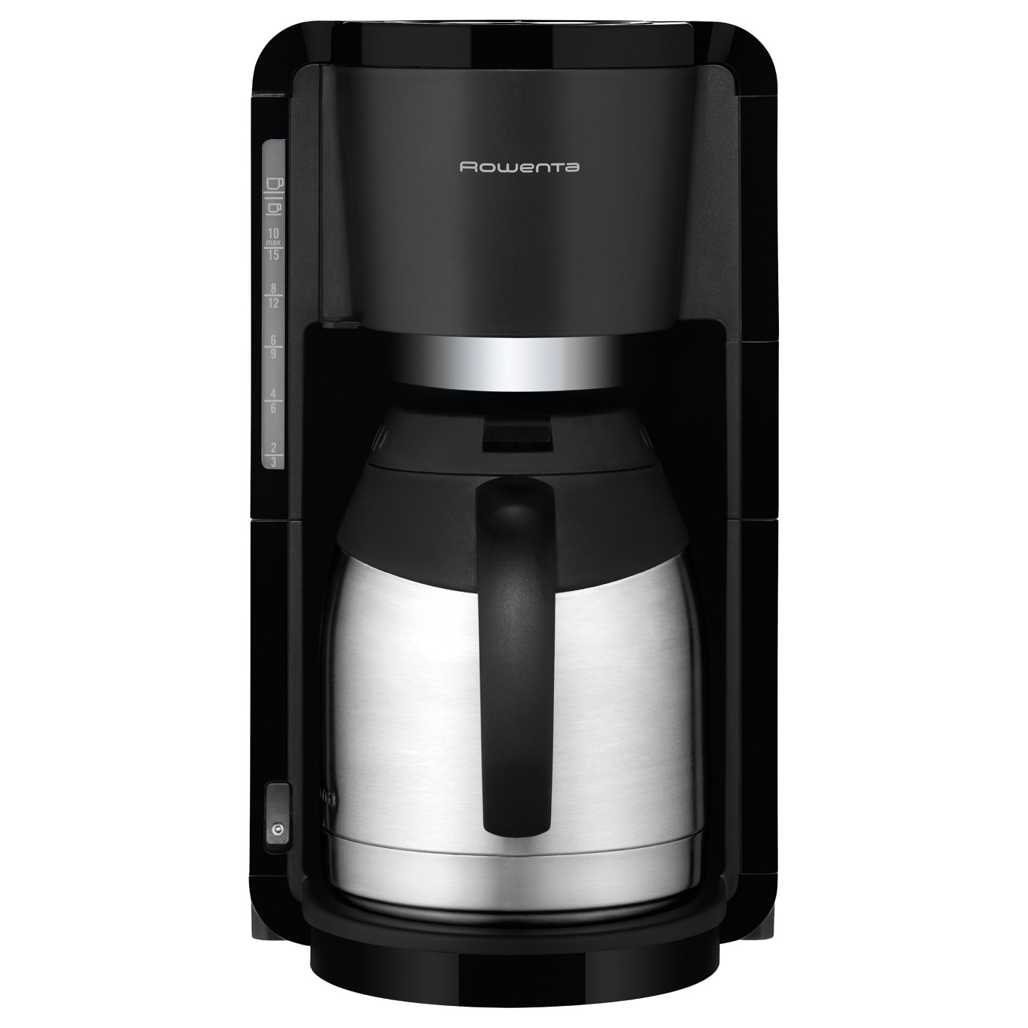 ROWENTA Filterkaffeemaschine Milano Thermo CT 3818 Black Stainless Steel — Buy in Cyprus with Fast Delivery