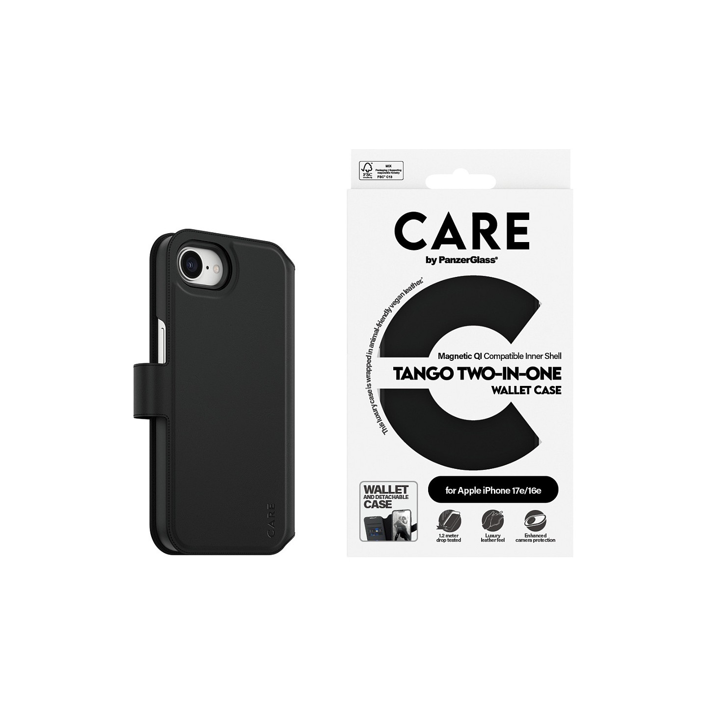 CARE Case Feature Tango 2-in-1 Wallet iPhone 16e — Buy in Cyprus with Fast Delivery