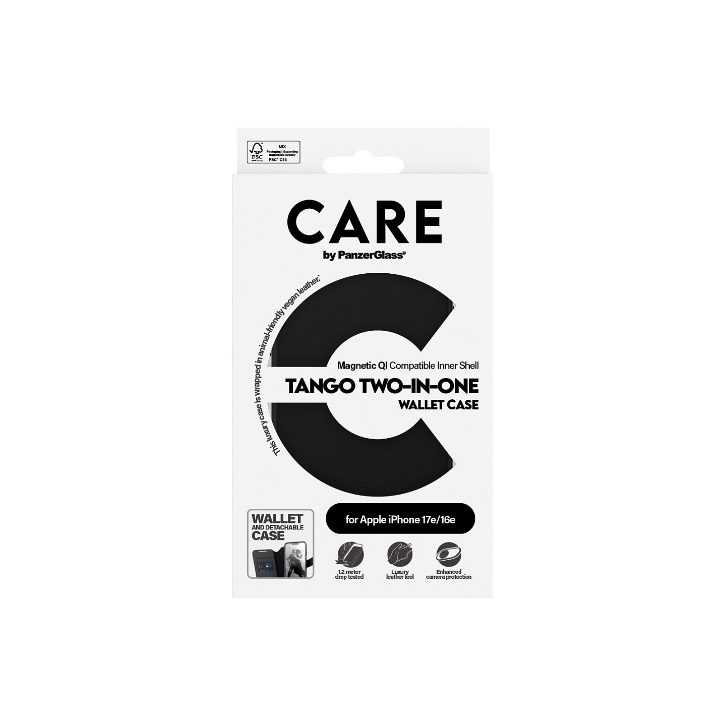 CARE Case Feature Tango 2-in-1 Wallet iPhone 16e — Buy in Cyprus with Fast Delivery