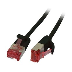 Synergy21 Patchkabel RJ45. CAT6 250Mhz. 7.5m schwarz. U FTP. slimline rund d3.6mm. — Buy in Cyprus with Fast Delivery