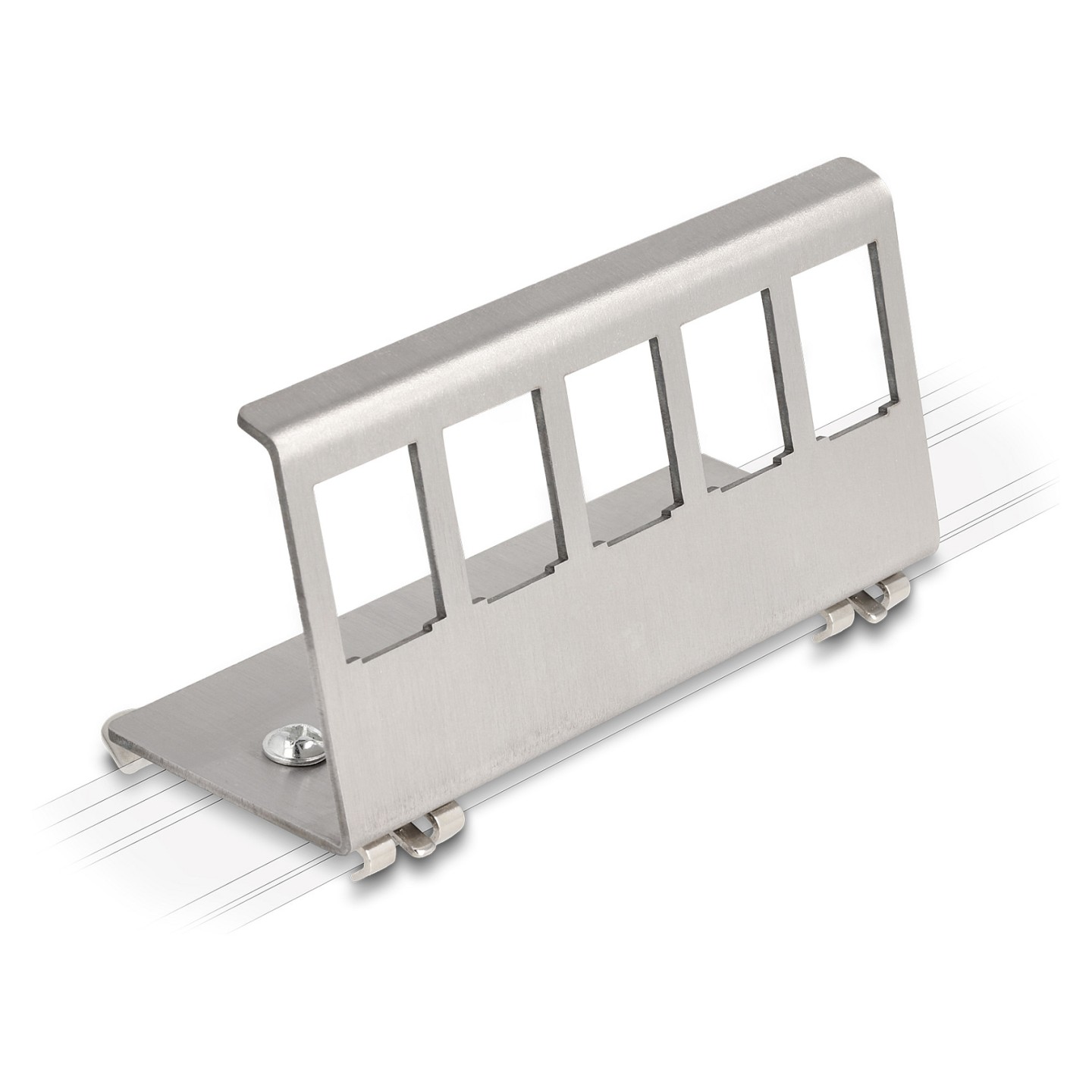 Keystone Metall Halterung 5 Port für Hutschiene — Buy in Cyprus with Fast Delivery
