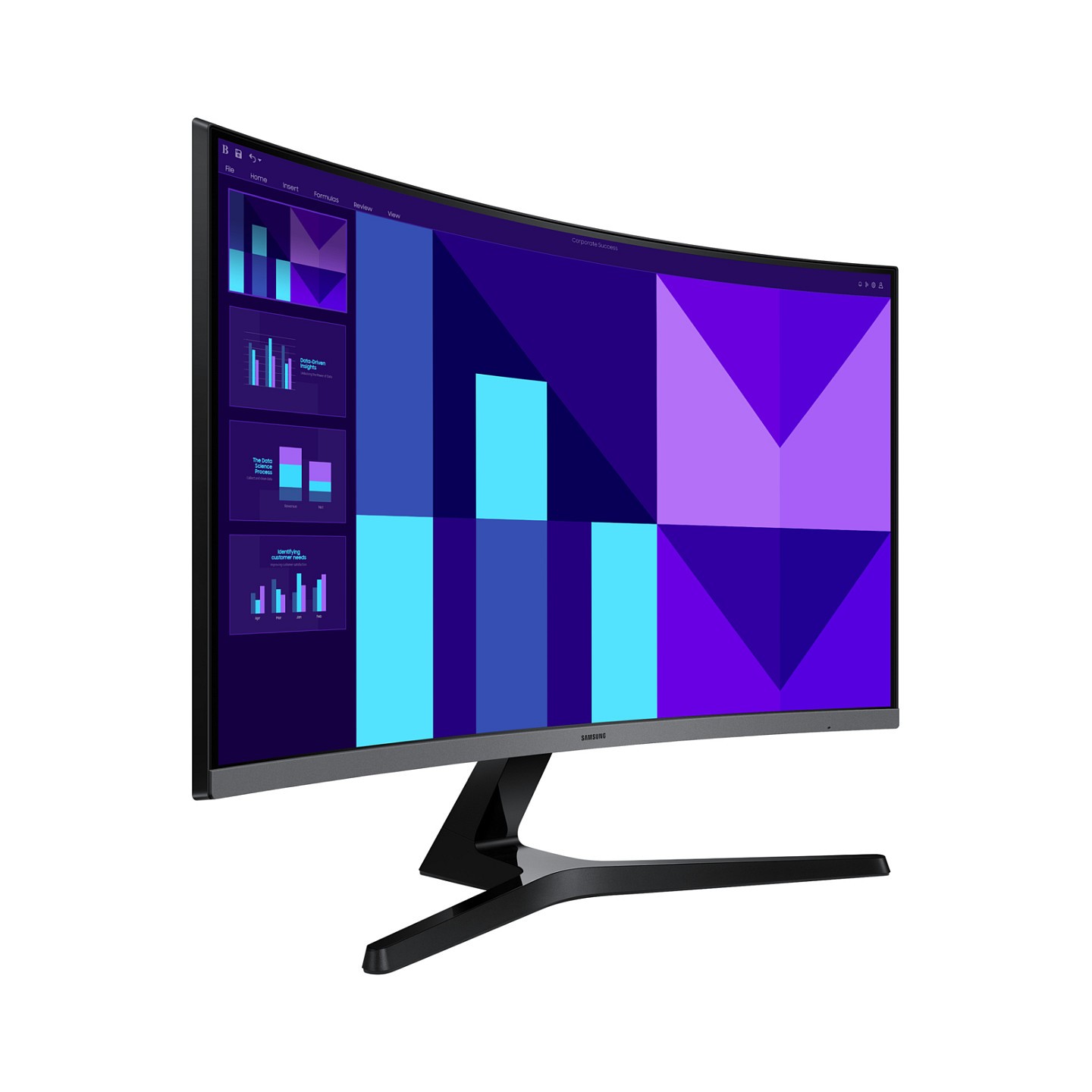 Samsung Essential S3 S27D390GAU FHD Curved Monitor 68.6 cm (27') — Buy in Cyprus with Fast Delivery