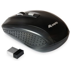 Equip Optische Maus kabellos USB Travel 4 Tasten R+L schwarz — Buy in Cyprus with Fast Delivery