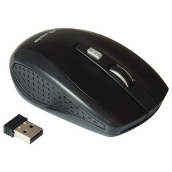 Equip Optische Maus kabellos USB Travel 4 Tasten R+L schwarz — Buy in Cyprus with Fast Delivery