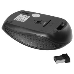 Equip Optische Maus kabellos USB Travel 4 Tasten R+L schwarz — Buy in Cyprus with Fast Delivery