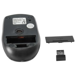 Equip Optische Maus kabellos USB Travel 4 Tasten R+L schwarz — Buy in Cyprus with Fast Delivery