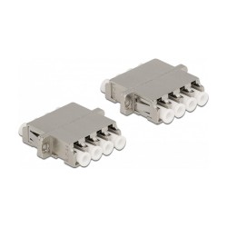 LWL Kupplung LC Quad Buchse zu LC Quad Buchse Singlemode Metall — Buy in Cyprus with Fast Delivery