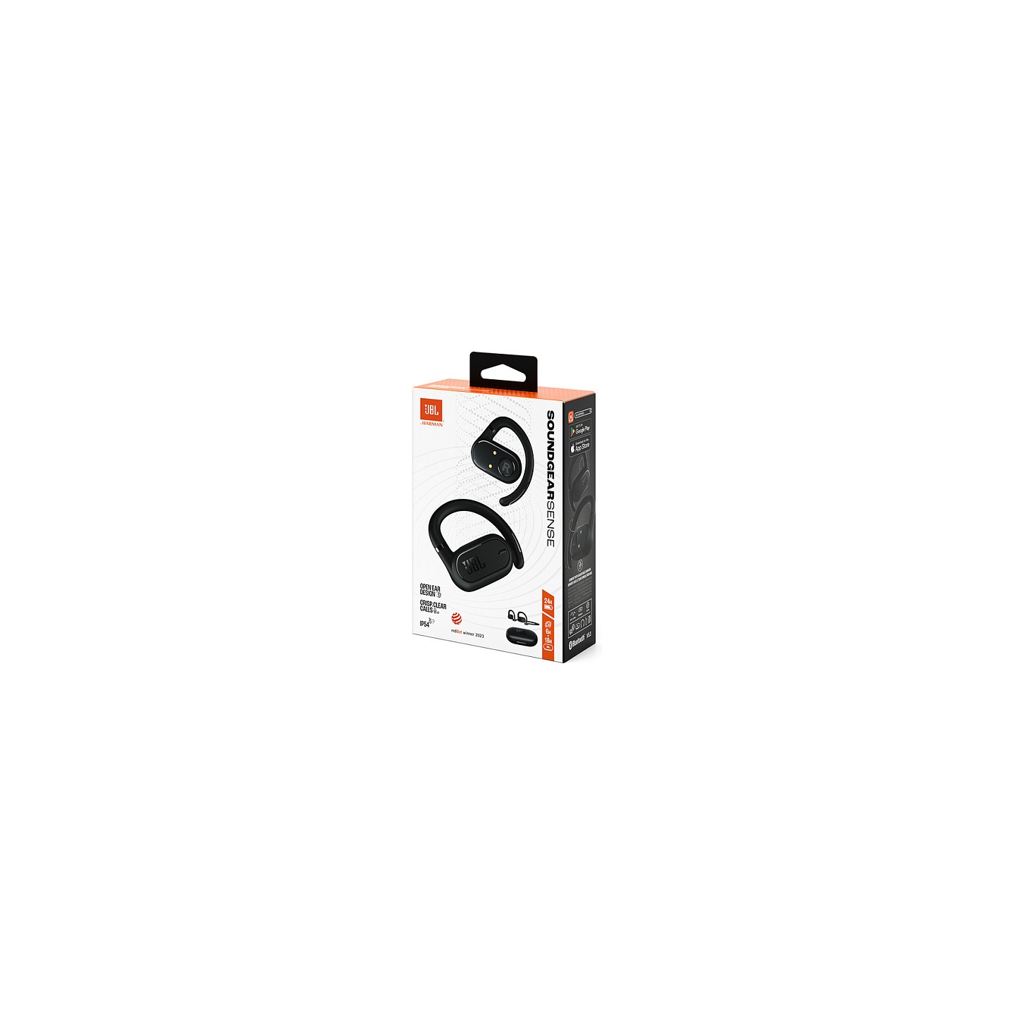 JBL Soundgear Sense Kabellose Bluetooth-Open-Ear-Kopfhrer. Schwarz — Buy in Cyprus with Fast Delivery