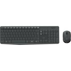 Buy Logitech MK235 Wireless Keyboard and Mouse Combo - Grey - Full-size, 2.4 GHz... in Cyprus, Nicosia, Limassol, Larnaka, Pafos