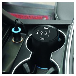 RealPower KFZ-Ladegerät Tube 2400mA 5xUSB — Buy in Cyprus with Fast Delivery