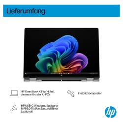 HP OmniBook X Flip 14-fm0056ng Intel® CoreTM Ultra 5 226V Next Gen AI Notebook 35.6 cm (14'')