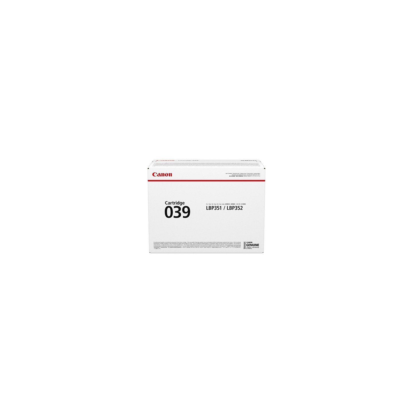 Canon Cartridge CRG-039 CRG039 Black Schwarz (0287C001) — Buy in Cyprus with Fast Delivery