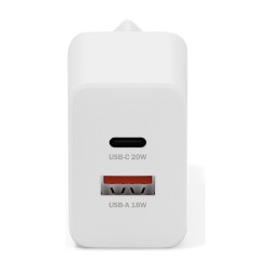 DIGITUS USB Charger 20W. 1x USB-C. 1x USB-A — Buy in Cyprus with Fast Delivery