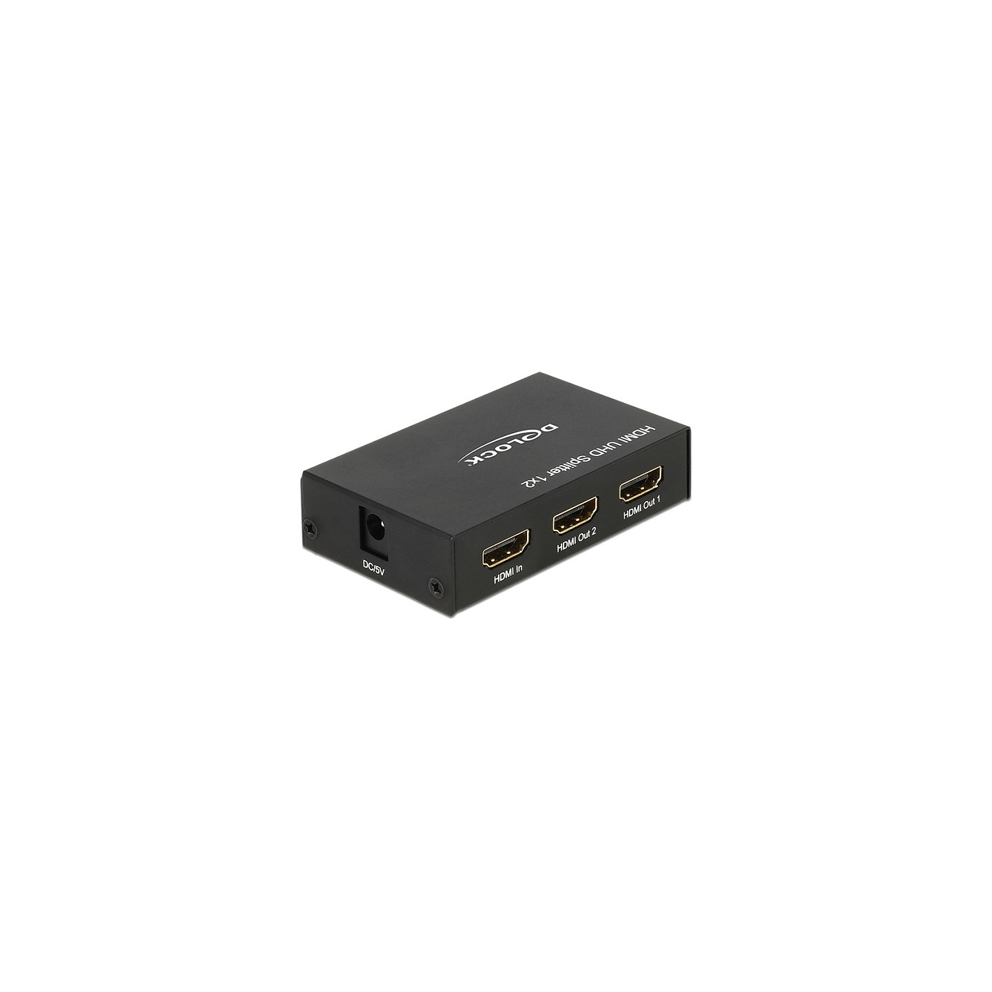 DELOCK Splitter HDMI in to 2 x HDMI out 4K UHD — Buy in Cyprus with Fast Delivery