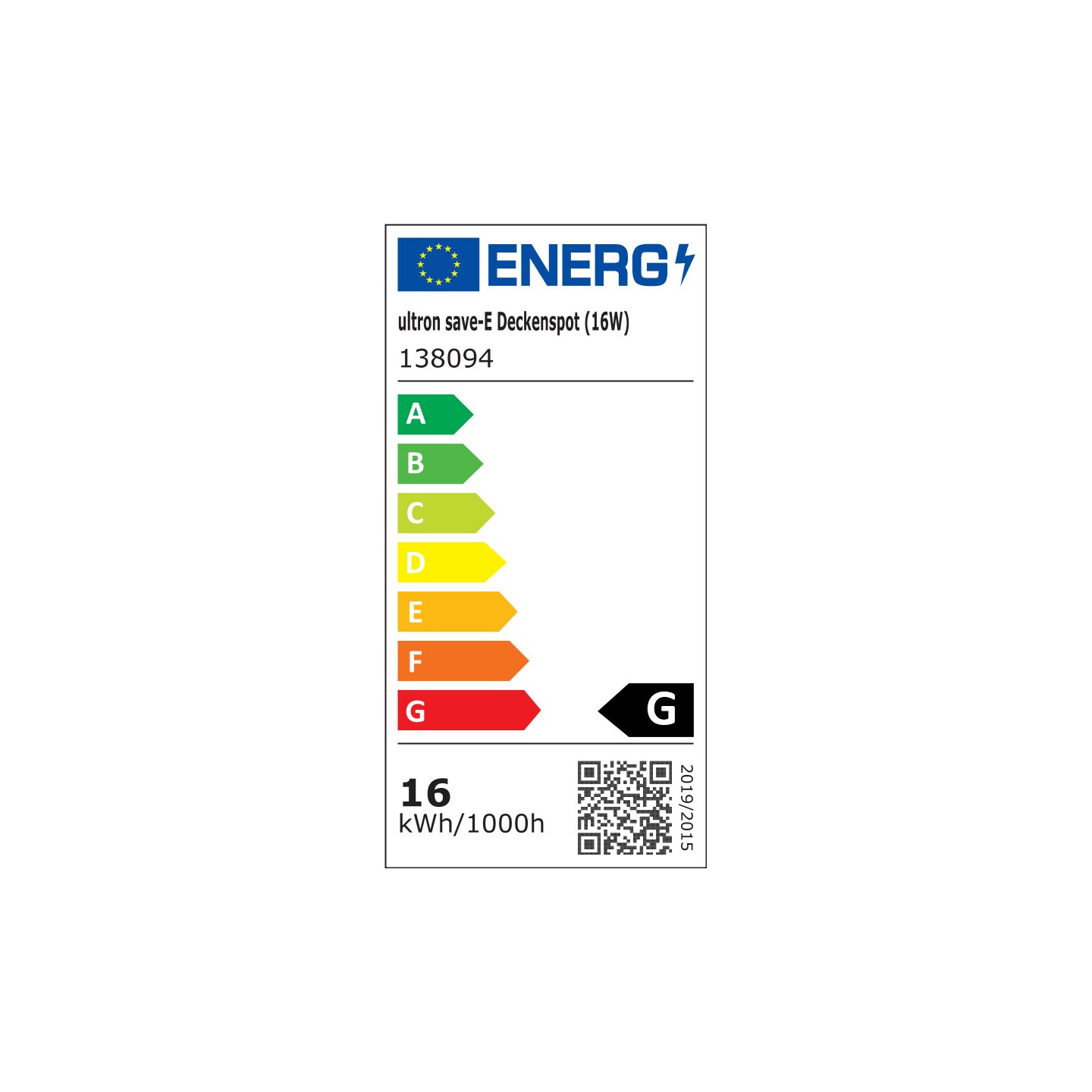 Ultron LED Deckenspot save-E 6'' 16 Watt 4000K. 900lm — Buy in Cyprus with Fast Delivery