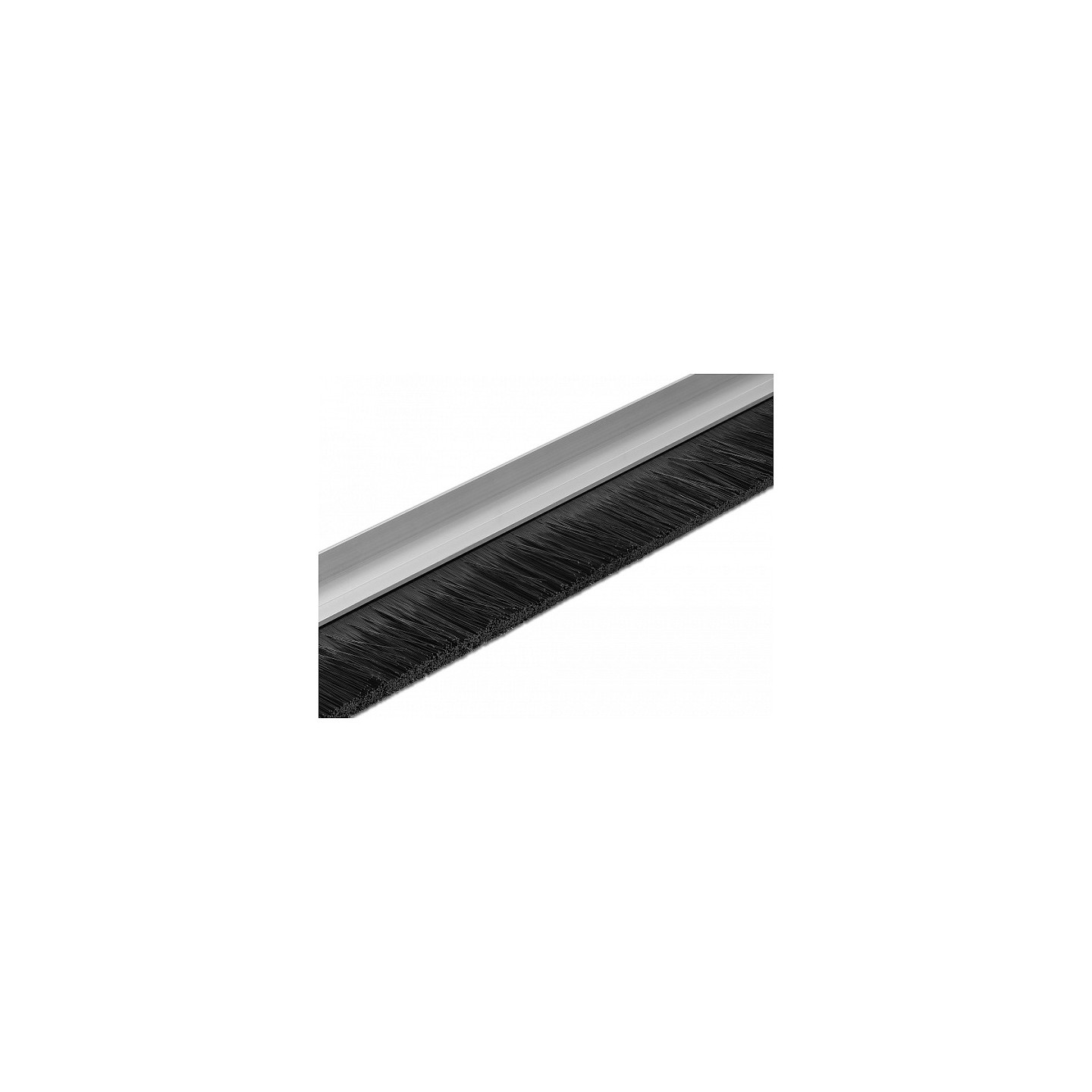 Bürstenstreifen 40 mm mit Alu-Profil gewinkelt - Länge 1 m — Buy in Cyprus with Fast Delivery