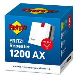 FRITZ! AVM FRITZ! Repeater 1200 AX - Wi-Fi-Range-Extender — Buy in Cyprus with Fast Delivery