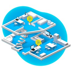 FRITZ! AVM FRITZ! Repeater 1200 AX - Wi-Fi-Range-Extender — Buy in Cyprus with Fast Delivery